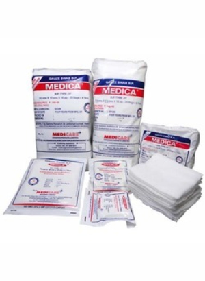 Surgical Gauze Swab (10cms x 10cms x 16 Ply)-Pack of 20 Bags